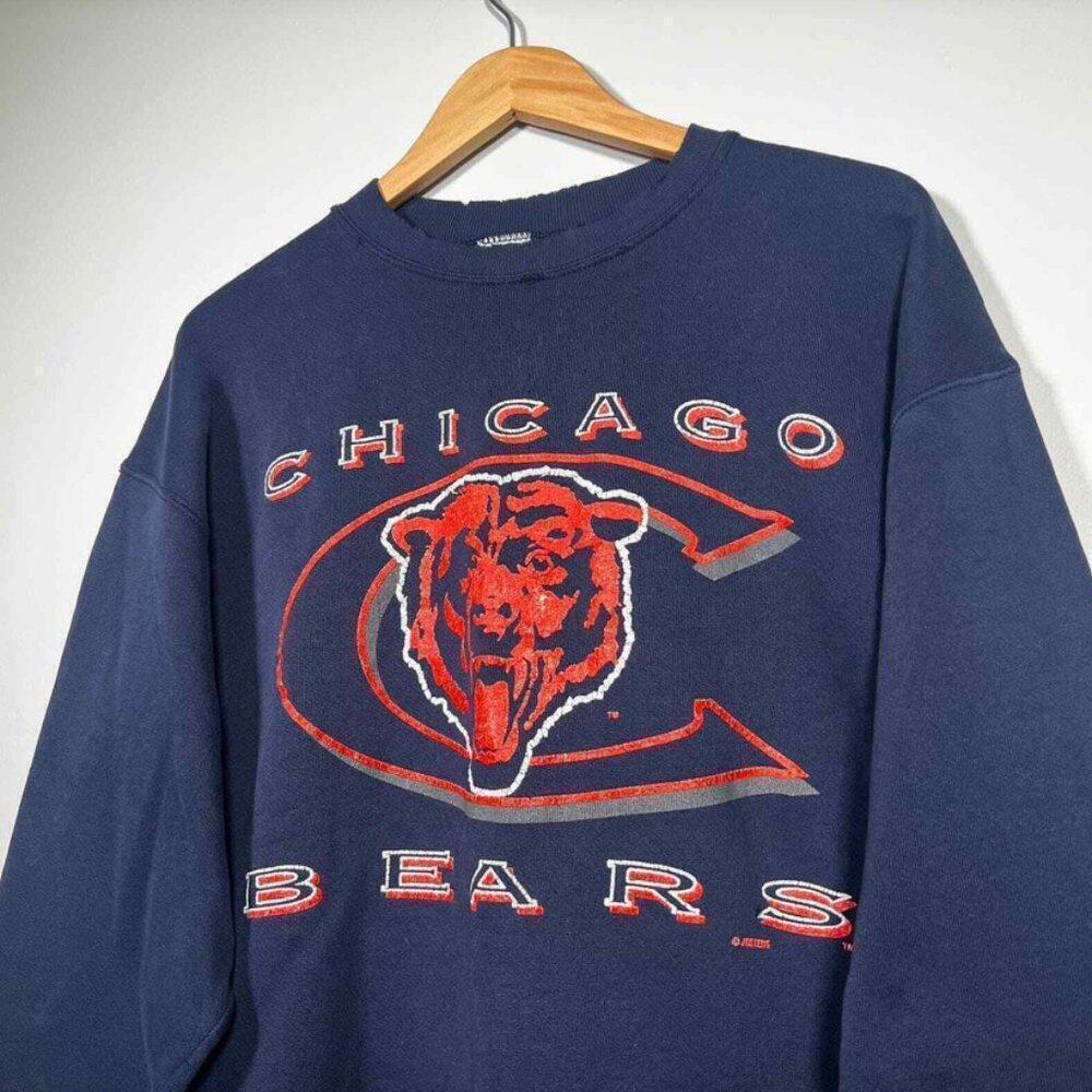 Chicago Bears Nfl Retro Navy Graphic Unisex Fan Apparel Sweatshirt